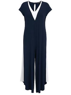Overall  1/4-Arm Doris Streich blau