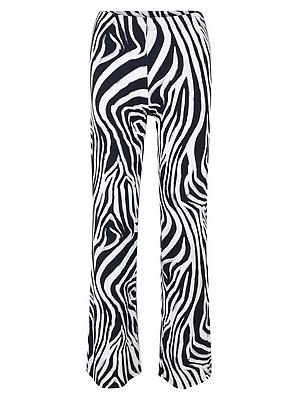 Knöchellange Jersey-Hose Doris Streich blau