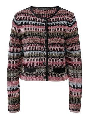 Strickjacke oui schwarz