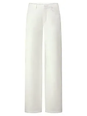 Wide Fit-Jeans Peter Hahn weiss