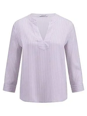 Bluse 3/4-Arm Peter Hahn lila