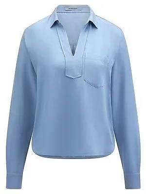 Bluse Peter Hahn blau