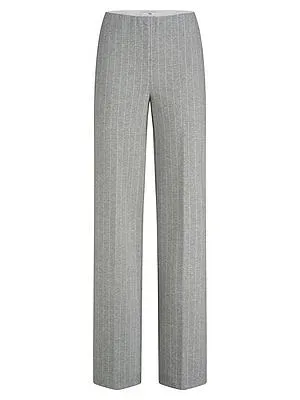 Wide Fit-Jersey-Hose Peter Hahn grau
