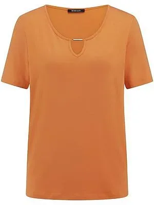 Rundhals-Shirt Peter Hahn orange