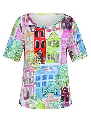 Rundhals-Shirt Efixelle multicolor