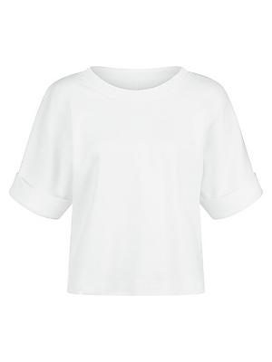 Rundhals-Shirt Efixelle weiss