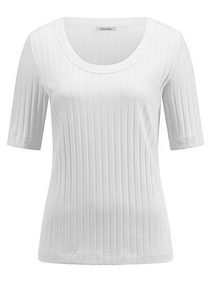 Rundhals-Shirt Efixelle weiss
