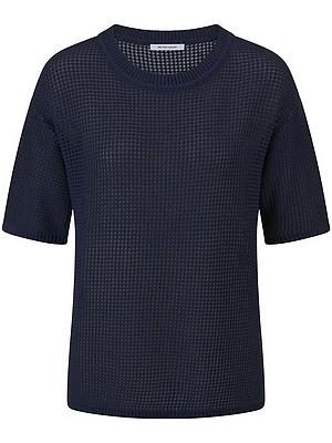 Rundhals-Pullover Peter Hahn blau