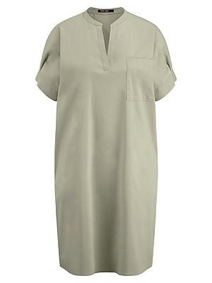 Kleid V-Öffnung Marc Aurel grün