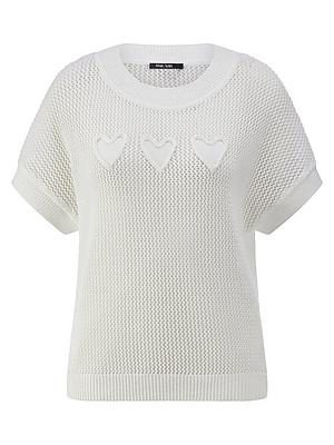 Rundhals-Pullover Marc Aurel weiss
