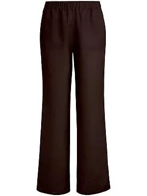 Schlupf-Hose aus 100% Leinen Peter Hahn braun