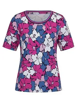 Rundhals-Shirt Peter Hahn blau