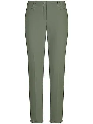 Knöchellange Hose Fadenmeister Berlin grün