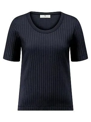 Rundhals-Shirt Peter Hahn blau