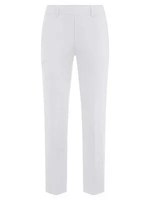 Slim Fit-7/8-Hose Peter Hahn weiss