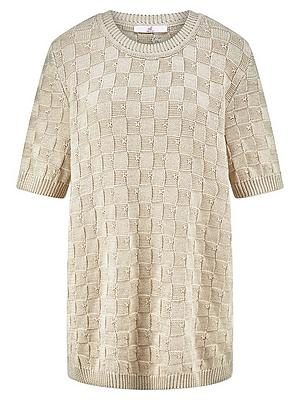 Rundhals-Pullover Emilia Lay beige