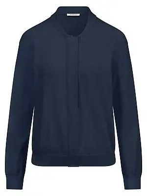 Strickjacke Peter Hahn blau