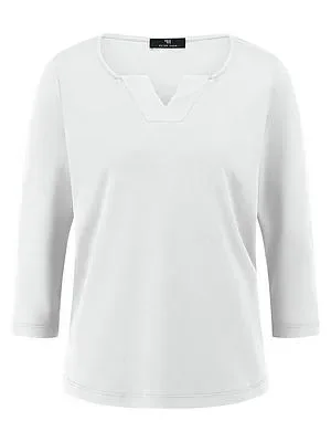 Rundhals-Shirt Peter Hahn weiss