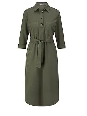Kleid 3/4-Arm BASLER grün