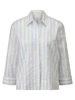 Bluse 3/4-Arm Peter Hahn blau