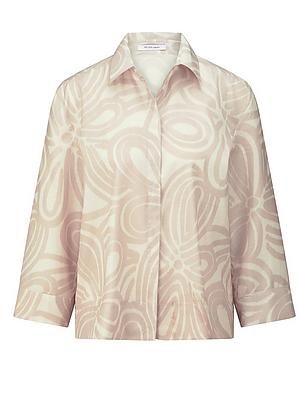Bluse 3/4-Arm Peter Hahn weiss