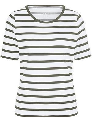 Rundhals-Shirt 1/2-Arm BASLER weiss
