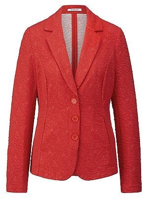 Jersey-Blazer Peter Hahn rot