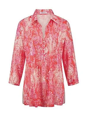 Long-Bluse Peter Hahn orange