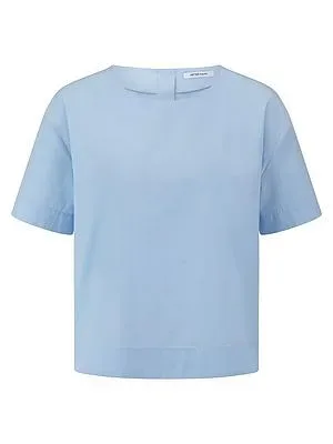 Bluse zum Schlupfen Peter Hahn blau