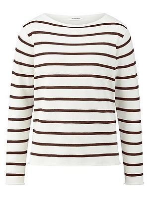 Rundhals-Pullover Peter Hahn weiss