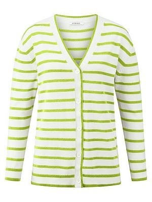 Strickjacke Peter Hahn weiss
