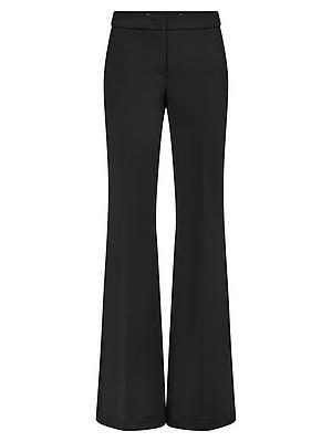 Wide Fit-Jersey-Hose Fadenmeister Berlin schwarz