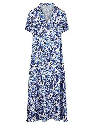 Kleid Hemdkragen St. Emile weiss