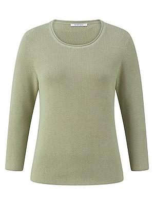 Rundhals-Pullover Peter Hahn grün