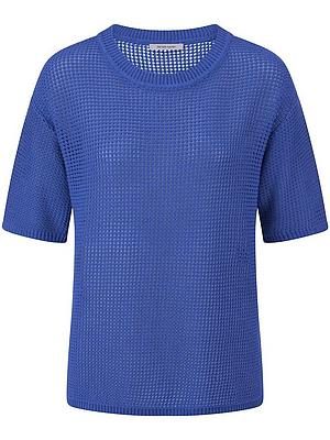 Rundhals-Pullover Peter Hahn blau