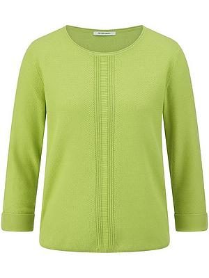 Rundhals-Pullover Peter Hahn grün