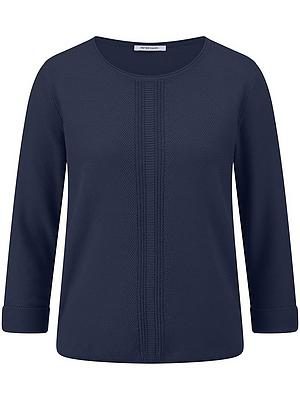 Rundhals-Pullover Peter Hahn blau