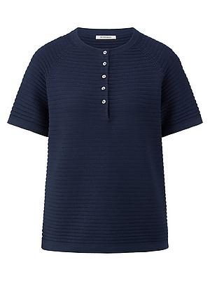 Rundhals-Pullover Peter Hahn blau