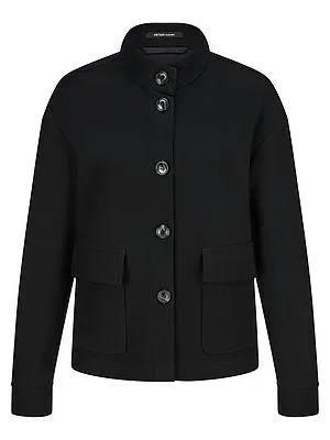 Jersey-Jacke Peter Hahn schwarz