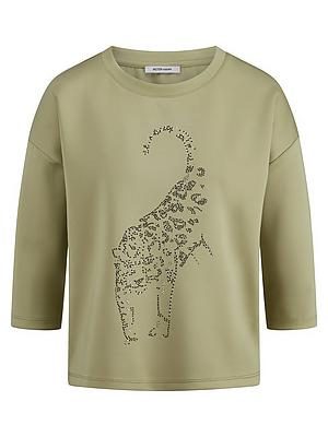 Sweatshirt 3/4-Arm Peter Hahn grün