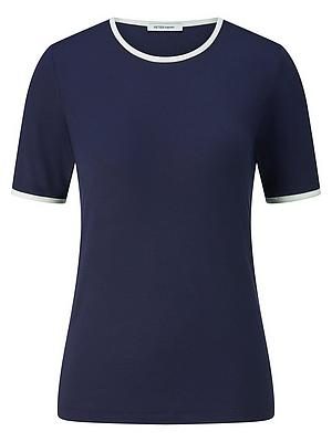 Rundhals-Shirt Peter Hahn blau