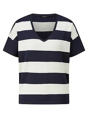 V-Shirt Peter Hahn blau