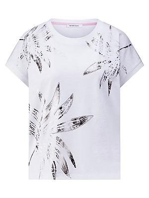 Rundhals-Shirt Peter Hahn weiss