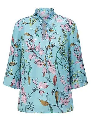Bluse 3/4-Arm St. Emile blau