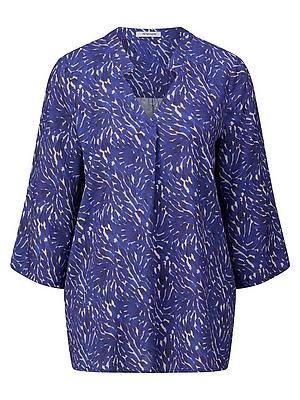 Long-Bluse Peter Hahn blau