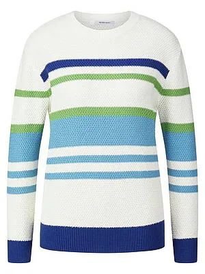 Rundhals-Pullover Peter Hahn blau