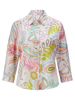 Bluse 3/4-Arm Peter Hahn multicolor