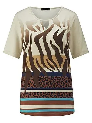 Rundhals-Shirt Peter Hahn beige