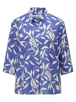 Bluse Peter Hahn blau