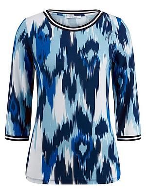 Rundhals-Shirt 3/4-Arm Peter Hahn blau